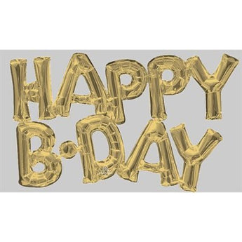 Bannière De Ballons Air-Filled - Happy Birthday - Party Shop