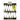 Baton Lumineux 4'' Avec Corde (25Pc) - Blanc - Party Shop