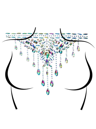 Leg Avenue - Bijoux Adhésif Collier De Corps - Party Shop