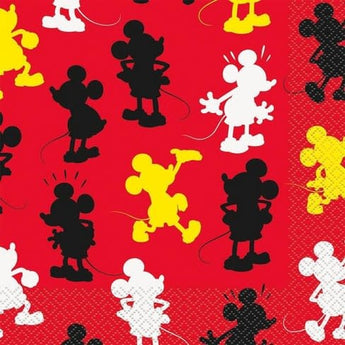 Serviettes De Table (16) - Mickey Mouse - Party Shop