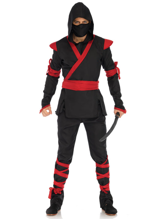 Déguisement Adulte Cobra Kai – Veste, Pantalon, Ceinture & Bandeau – Parfait Pour Halloween, Cosplay Ou Fêtes
