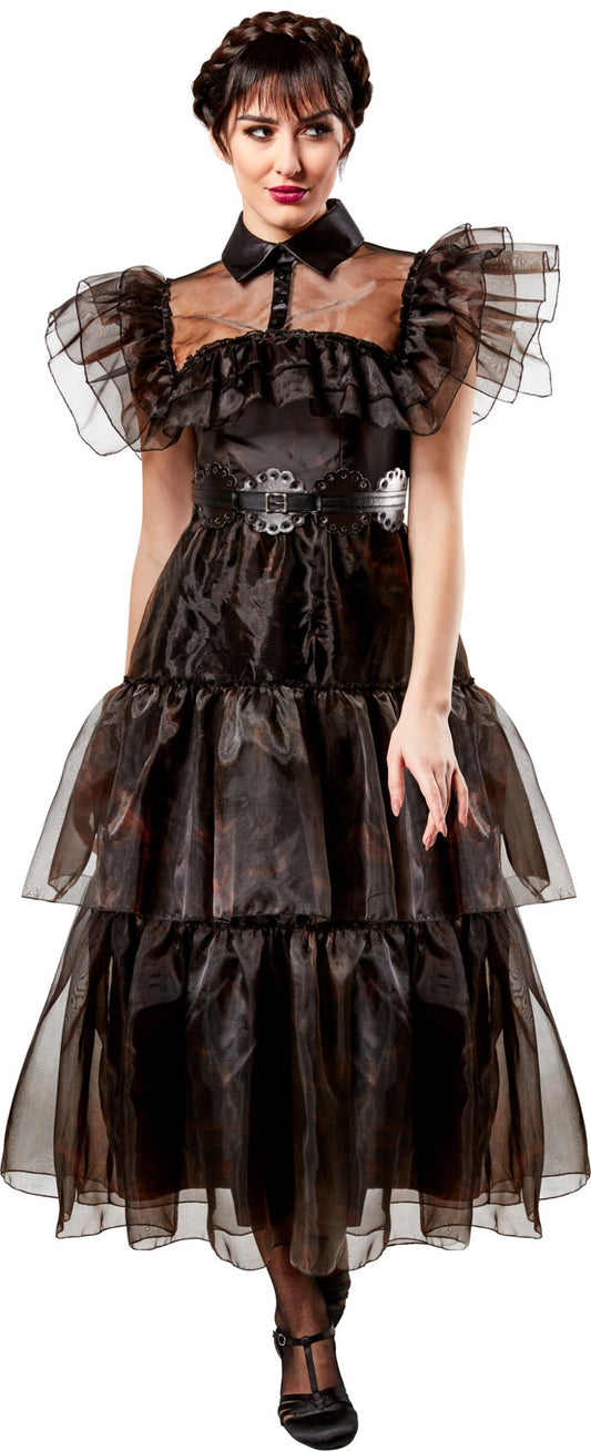 Costumes Adultes - Famille Addams - Mercredi - Party Shop