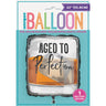 Unique - Ballon Mylar 22po - Aged to perfection Whiskey - Party Shop