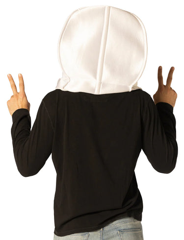 Toilet seat costume with roll holder headpiece for adults – One size fits most. Funny outfit for Halloween, parties, and gag events. - Rasta Imposta - Party Shop