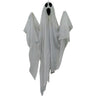Sunstar Industrie - 32in hanging ghost decoration – spooky Halloween prop for haunted houses, indoor & outdoor décor, parties and creepy setups. - Party Shop