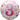 Ballon Mylar 18Po - 3 Ans Confetti rose