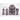 4 piece Halloween tombstone set for outdoor decoration