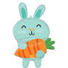 Anagram - Ballon Super Shape 34 Po - Lapin De Paques Festif | Party Shop - Party Shop