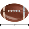Creative Converting - Plateau de service en plastique 17po- Football - Party Shop