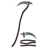 52 inch skull scythe Halloween prop accessory