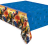 Unique - Nappe en plastique Rectangulaire Transformers 54" x 84" - Party Shop