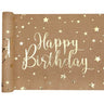 Santex - Chemin De Table - Happy Birthday 28 cm - Party Shop