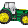 Conver USA - Ballon mylar supershape 28po - Tracteur Vert - Party Shop