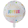 Santex - Ballon 18po Joyeux Anniversaire Festif | Party Shop - Party Shop