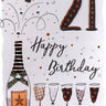 Distribution Incognito - Carte de Fête - Happy Birthday - 21 ans - Party Shop