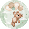 Creative Converting - Assiettes 7po en paquet de 8 - Ourson en peluche - Party Shop
