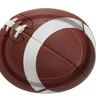 Unique - Assiettes Ovale 12po (8) - Football superbowl - Party Shop