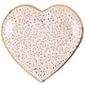  Assiettes en forme de coeur - Baby Shower (Rose)