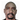 Dark Brown Bald Cap