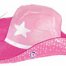 Betallic - Ballon Supershape 26po - Chapeau de cowboy rose - Party Shop