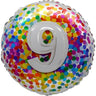 Ballon Mylar 18Po - 9 Ans Confetti
