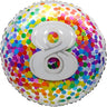 Airise - Ballon Mylar 18Po - 8 Ans Confetti - Party Shop