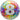 Airise - Ballon Mylar 18Po - 8 Ans Confetti - Party Shop