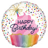 Anagram - Ballon Mylar 18 po - Happy Birthday - Party Shop