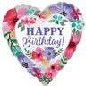 Anagram - Ballon Mylar 18po Coeur - Happy Birthday - Party Shop