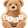 Anagram - Ballon Mylar super shape 26po - Ourson Baby Shower - Party Shop