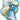 Anagram - Ballon Super Shape 33po - schtroumpfette - Party Shop