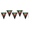 Santex - Bannière 30 ans - Fanions Multicouleurs - Party Shop