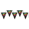Santex - Bannière 70 ans - Fanions Multicouleurs - Party Shop
