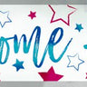 Unique - Bannière Welcome Home 12pi - Party Shop