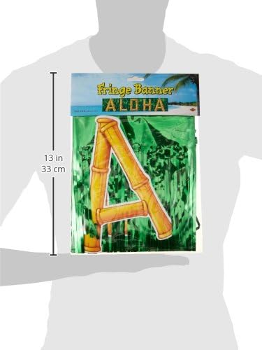 Beistle Co. - Bannière Métalisé - Aloha - Party Shop