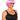 Perruque Adulte Coupe Carré Rose Bonbon