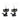 Boucles d’oreilles chats noirs
