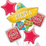 Anagram - Bouquet de 5 ballons - Fiesta - Party Shop