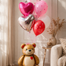 Montage de ballon st-valentin