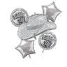 Anagram - Bouquet De 5 Ballons Mylar - Disco Western - Party Shop