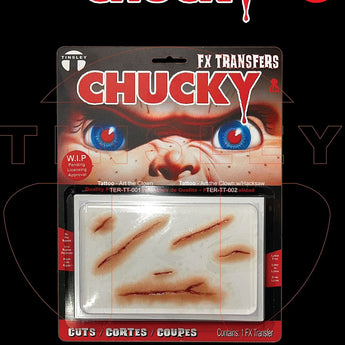 Large 3D Fx Transfers - Coupures Chucky Party Shop