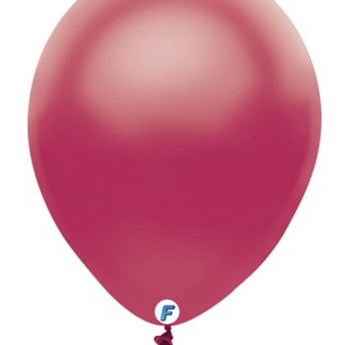 Sac De 50 Ballons Funsational - Bourgogne Perlé - Party Shop