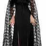 underwraps - Cape Araignée Noire avec Capuche - Party Shop