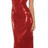 underwraps - Costume Adulte - Robe longue Rouge Brillante - Party Shop