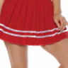 underwraps - Costume Adulte Cheerladear Rouge - Party Shop