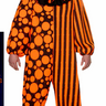 underwraps - Costume Adulte Clown Black Light - Party Shop