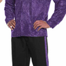 underwraps - Chemise Adulte Homme - Night fever mauve - Party Shop