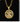 underwraps - Chaîne Collier Pendentif Dollar Doré - Party Shop