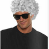 underwraps - Perruque Afro Blanc - Party Shop