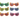 Lunettes fantaisie assorties (6 unités)